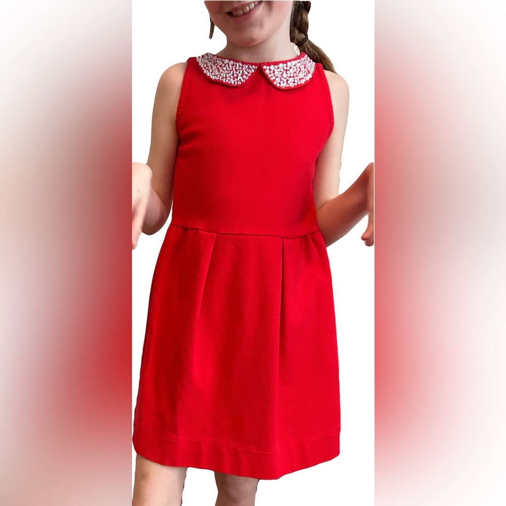 J. Crew Crewcuts Girls Red Dress